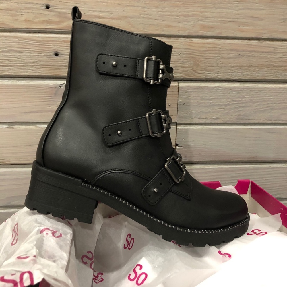 SO Black Booties